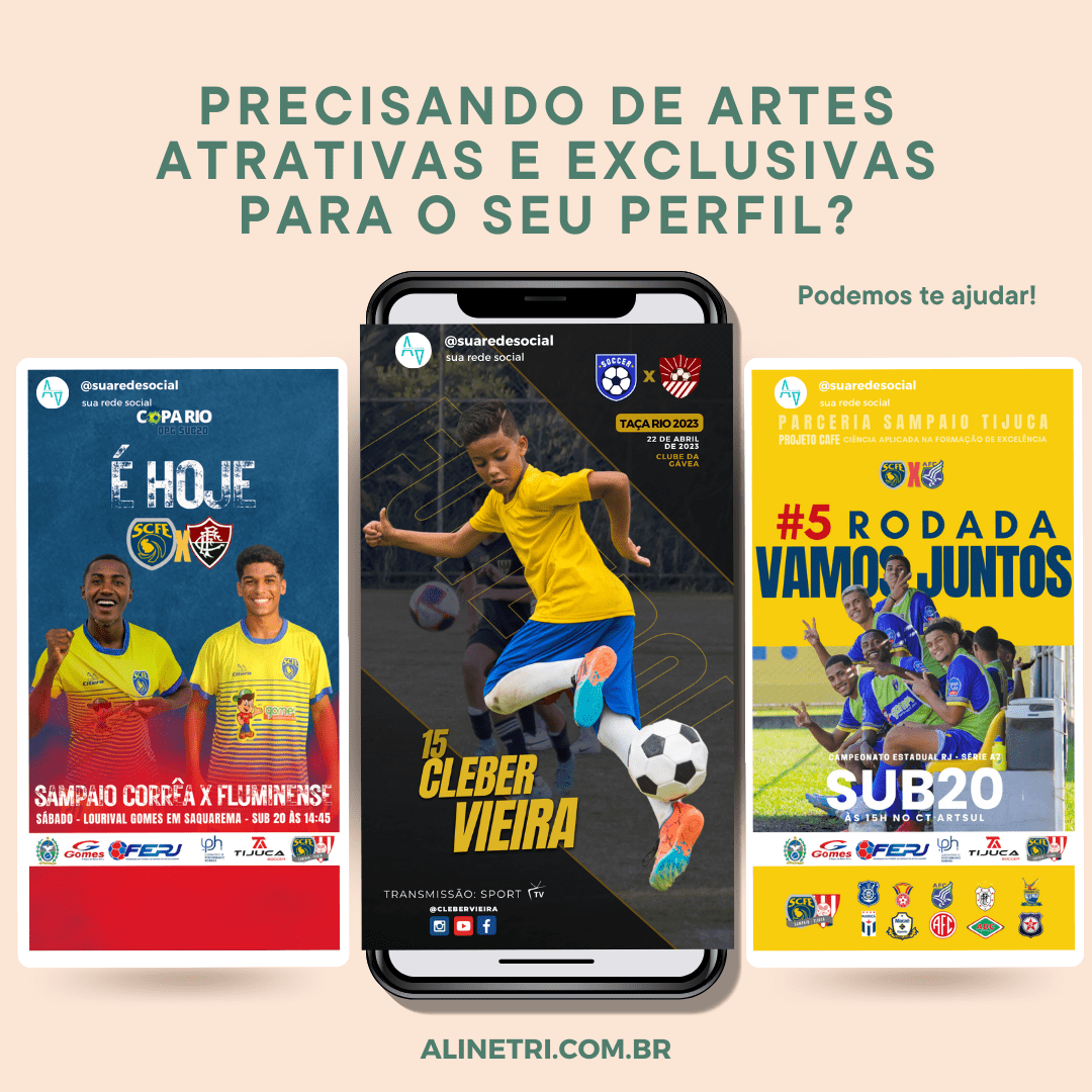 Modelo de postagem de instagram em mídia social de dia de jogos de futebol