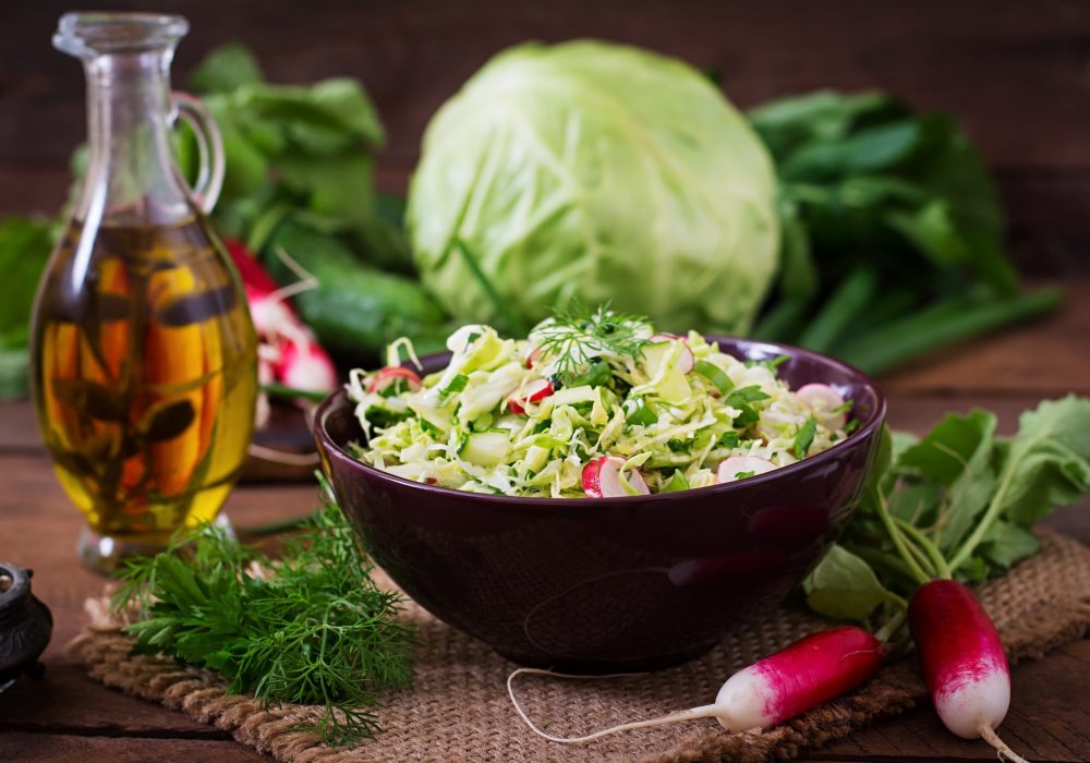 Salada de Repolho fit e saborosa