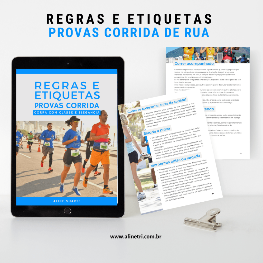 Regras e etiquetas em corridas de rua