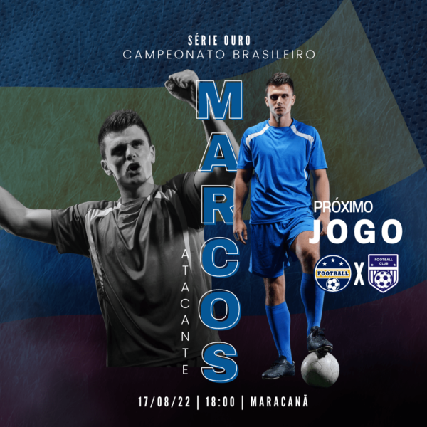 Flyer para Jogador de futebol + de 8 Modelos para Divulgação nas Redes Sociais - Image 5