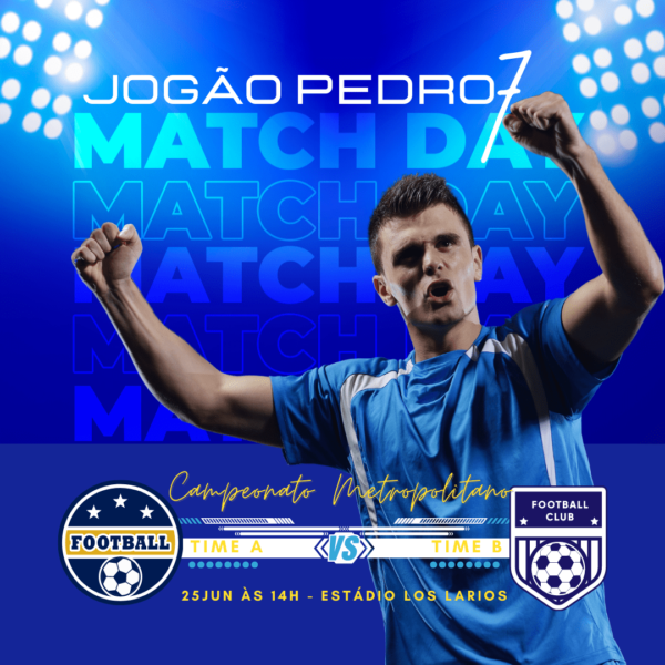 Flyer para Jogador de futebol + de 8 Modelos para Divulgação nas Redes Sociais - Image 3